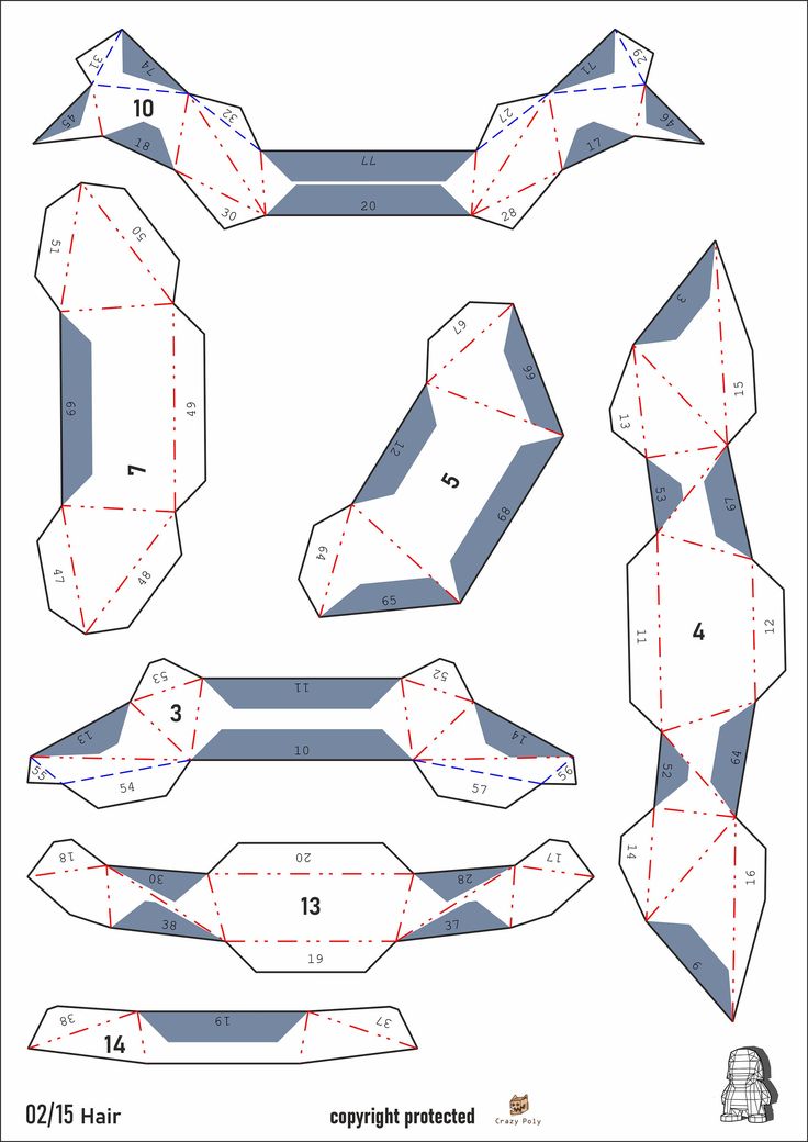 3d cloak papercraft template 3d cloak papercraft template
