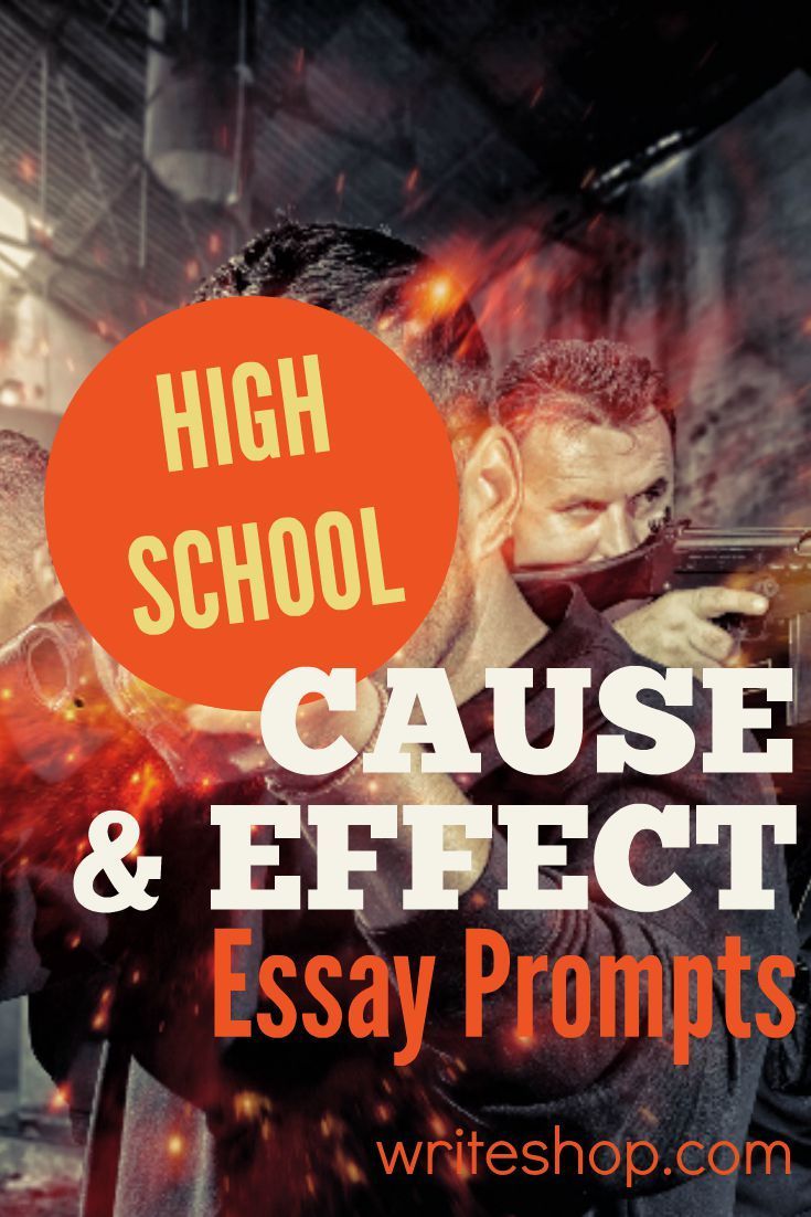 cause and effect essay topics for high school