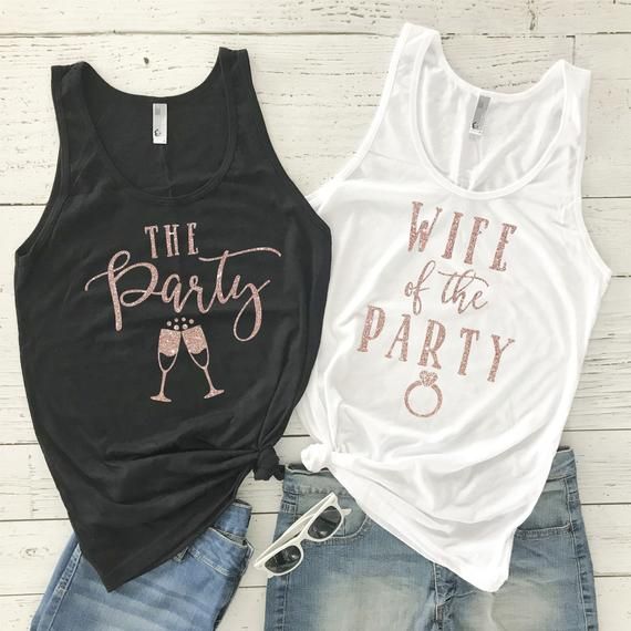 JUST MARRIED WEDDING HEN NITE PINK CRYSTAL RHINESTONE VESTS TANK TOPS all sizes JUST MARRIED WEDDING HEN NITE PINK CRYSTAL RHINESTONE VESTS TANK TOPS all sizes
