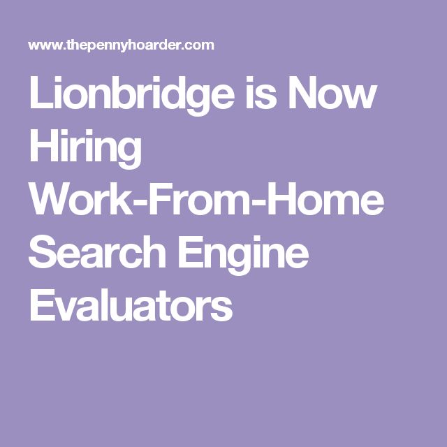 search engine evaluator companies