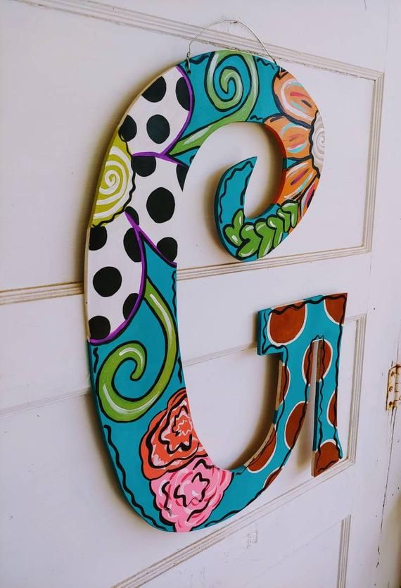 The Letter D Door Decorations Decor Hanging Letters