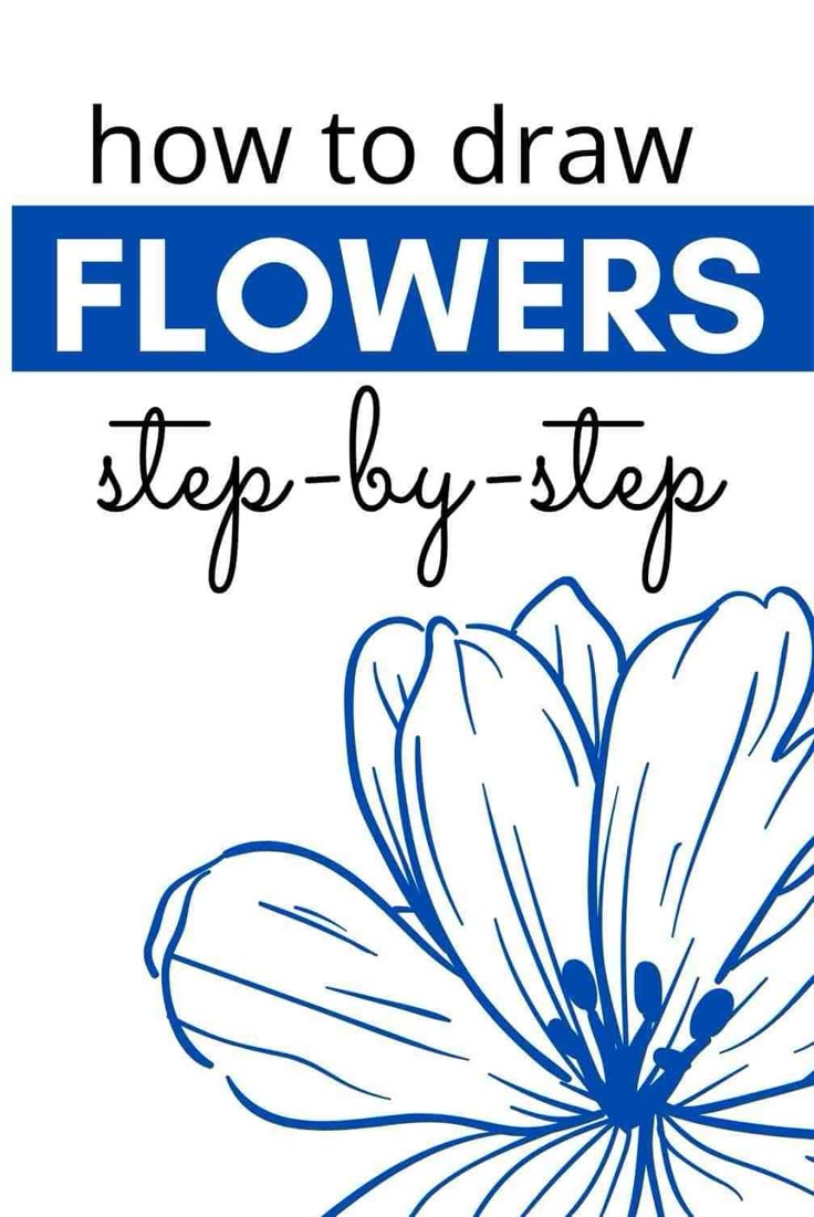 How to draw flowers - Art