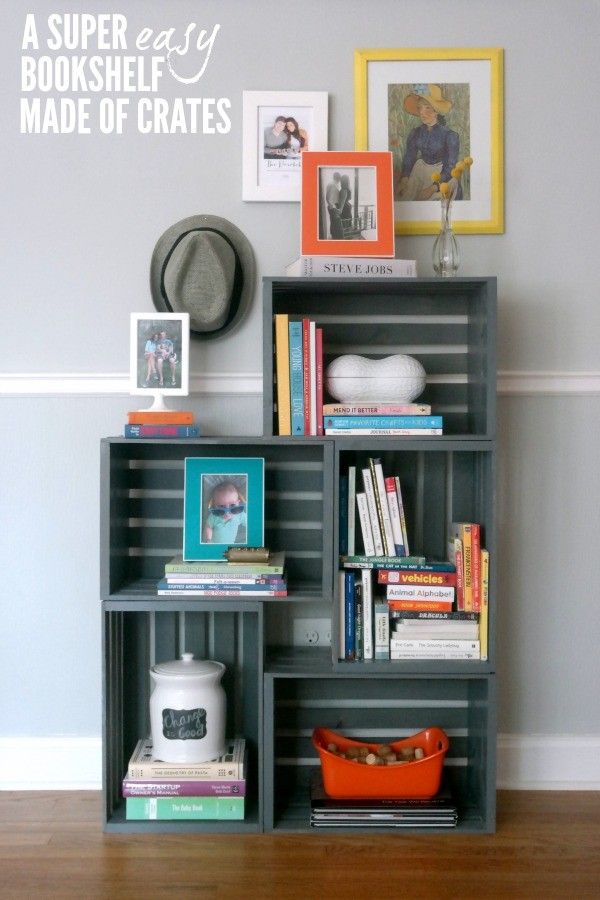 Bookshelf Images 25+ best crate bookshelf ideas on pinterest | desk to vanity diy Bookshelf Images 25+ best crate bookshelf ideas on pinterest | desk to vanity diy