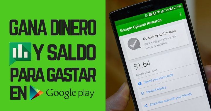 Como Ganar Dinero Gratis En Android Google Opinion Rewards Método 2019 Gánatelavida Com Ganar Dinero Gratis Ganar Dinero Como Ganar Dinero