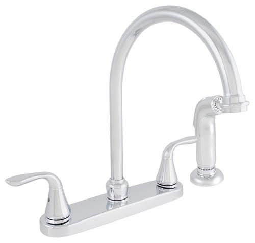 18 Best —‹ Vinylgulve —‹ Images On Pinterest Vinyl Flooring $59.99 @ Menards Tuscany/Volo Chrome Two Wing Handle High Arc Kitchen Faucet at Menards - 18 Best —‹ Vinylgulve —‹ Images On Pinterest Vinyl Flooring