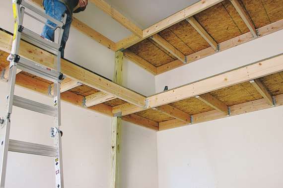 Diy Garage Wall Shelves Shelving Overhead Storage Diy Garage Wall Shelves, How To Build A Simple Garage Wall Shelf