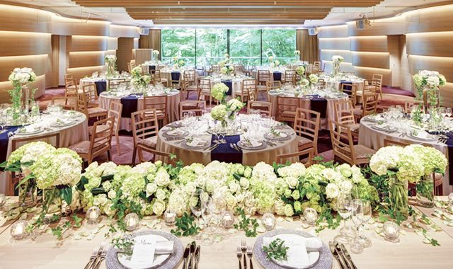 結婚式場 宴会場なら東京 八芳園 八芳園 結婚 披露宴 テーブルコーディネート 結婚式場 宴会場なら東京 八芳園 八芳園 結婚 披露宴 テーブルコーディネート