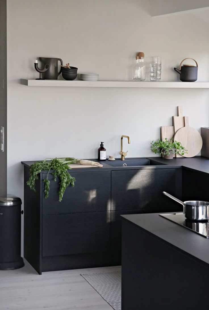 Modern Black Kitchens best 25+ black kitchen countertops ideas on pinterest | dark Modern Black Kitchens best 25+ black kitchen countertops ideas on pinterest | dark