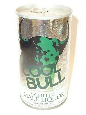 Malt liquor with bull on label