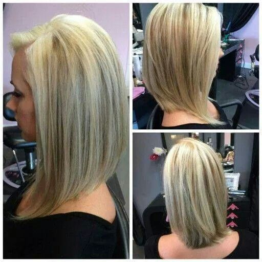 Best 25 Long Aline Haircut Ideas On Pinterest Bob Long Bob Hair Style Hairstyles Layered Hairstyle Half Up Down