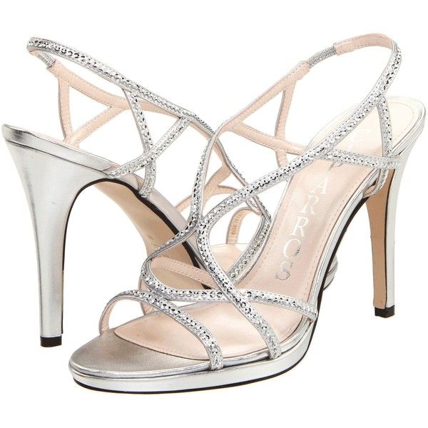 Caparros Zarielle Silver Metallic Women S Dress Sandals 1 875 Inr Caparros Zarielle Silver Metallic Women S Dress Sandals 1 875 Inr Liked On Polyvore Featuring Shoes Heels Wedding