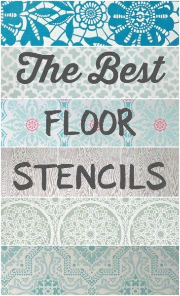 the absolute best floor stencils and tips for a perfectly stenciled floor painting stencils