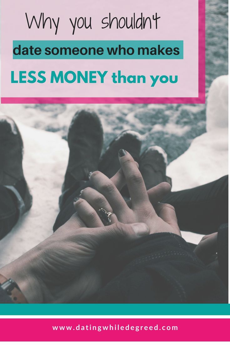 dating a man who makes less money