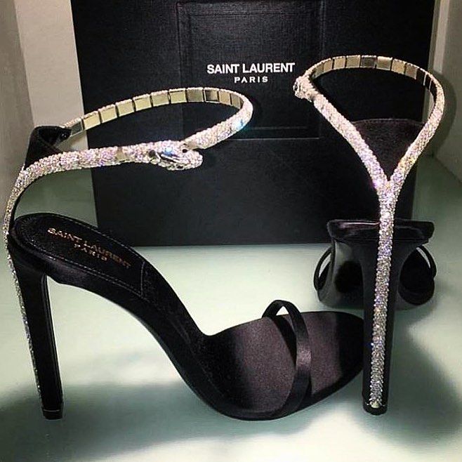 saint laurent snake shoes