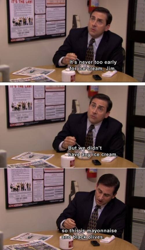 when michael left and jim said his goodbyes the scene where dwight dwight letter of recommendation