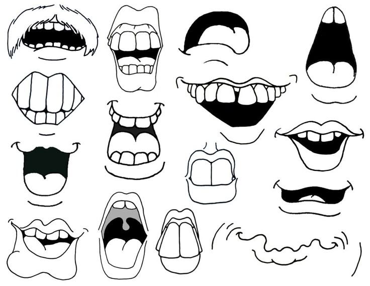 drawing cartoon faces