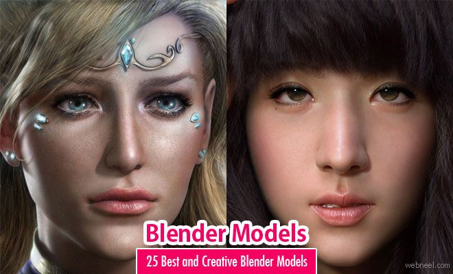 25 Best And Creative Blender Models For Your Inspiration Blender Models Model Character Design 25 Best And Creative Blender Models For Your Inspiration Blender Models Model Character Design