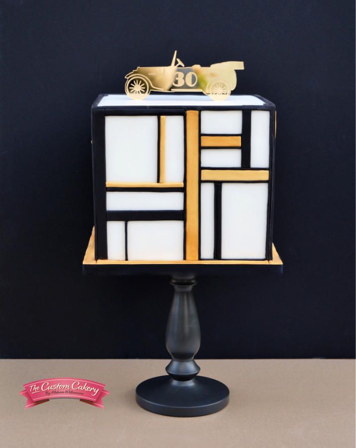 Art Deco Great Gatsby Man Cake by The Custom Cakery ...