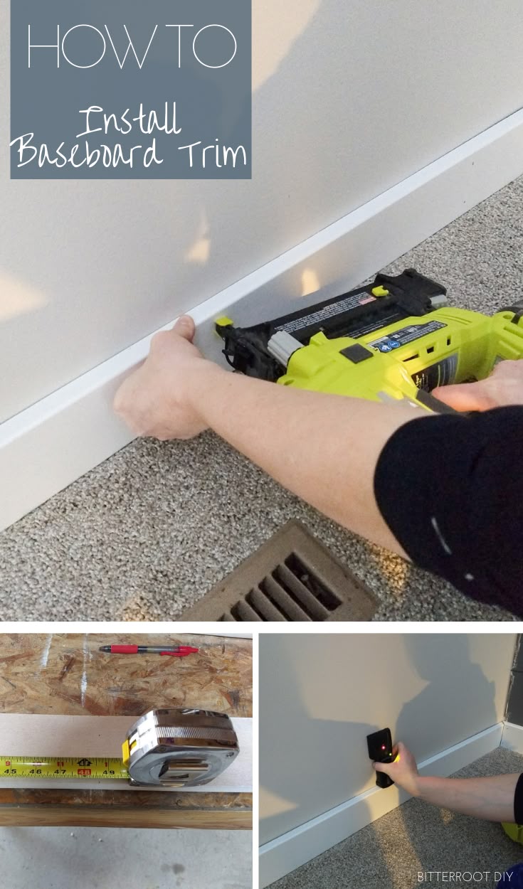 How To Install Baseboard Trim