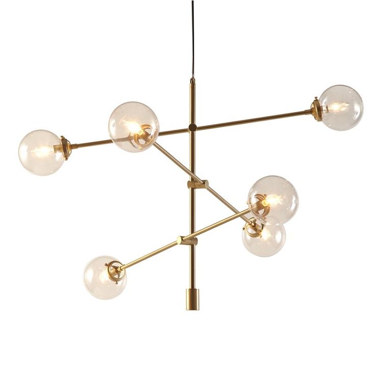 330 Goop Ideas Office Furniture Modern Desk Accessories 330 Goop Ideas Office Furniture, Fairfax 66 Wide Brushed Brass Modern Chandelier