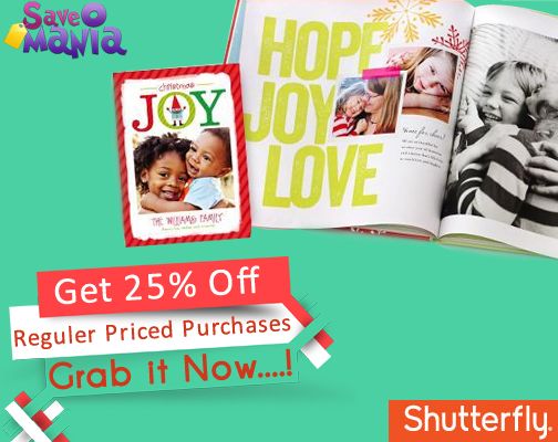 25% off Regular Priced Purchases at #Shutterfly http://bit.ly/1ycCH4O | Shutterfly coupon ...