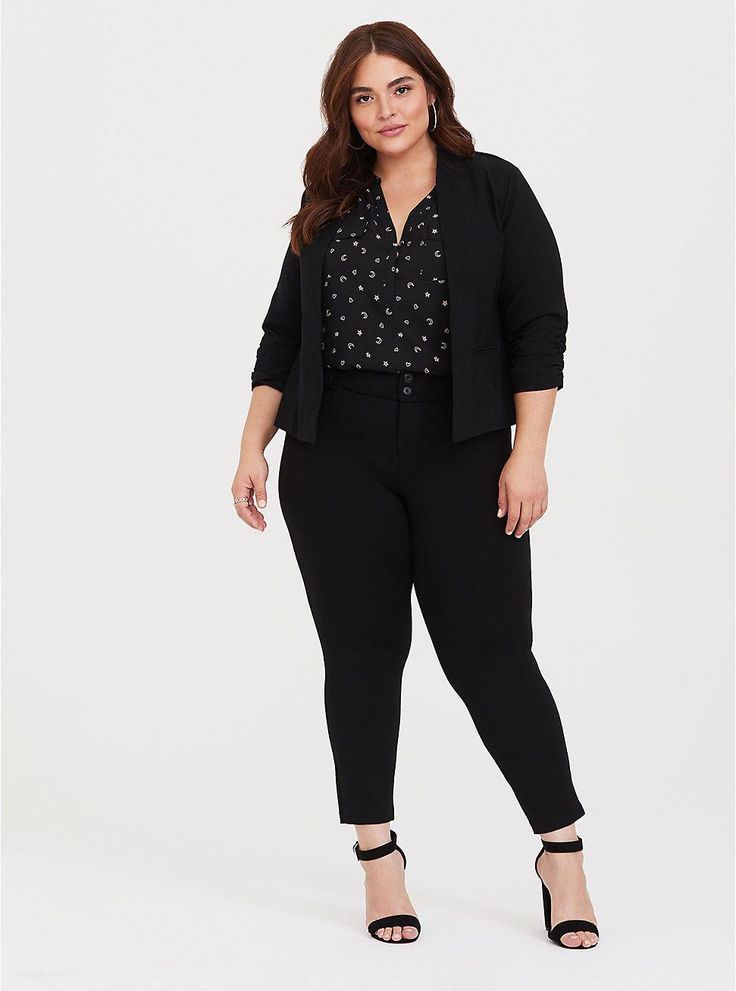 work attire casual in 2020 | Plus size interview outfits, Job interview
