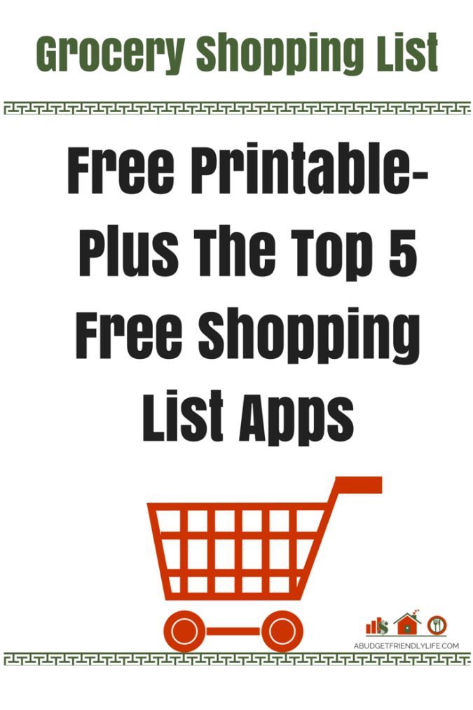 online grocery list maker
