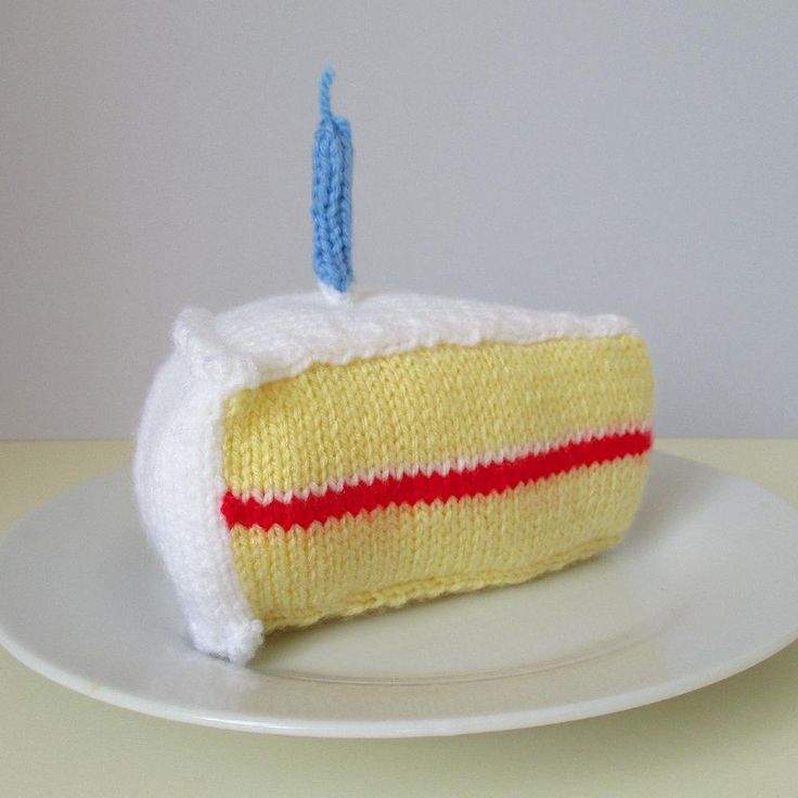 Knitting Birthday Cake Knitting Birthday Cake