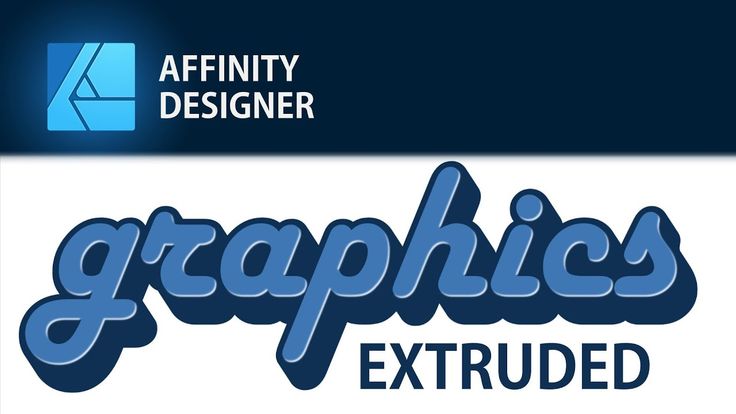 Create 3d Or Extruded Text Or Shapes In Affinity Designer Tutorial Create 3d Or Extruded Text Or Shapes In Affinity Designer Tutorial