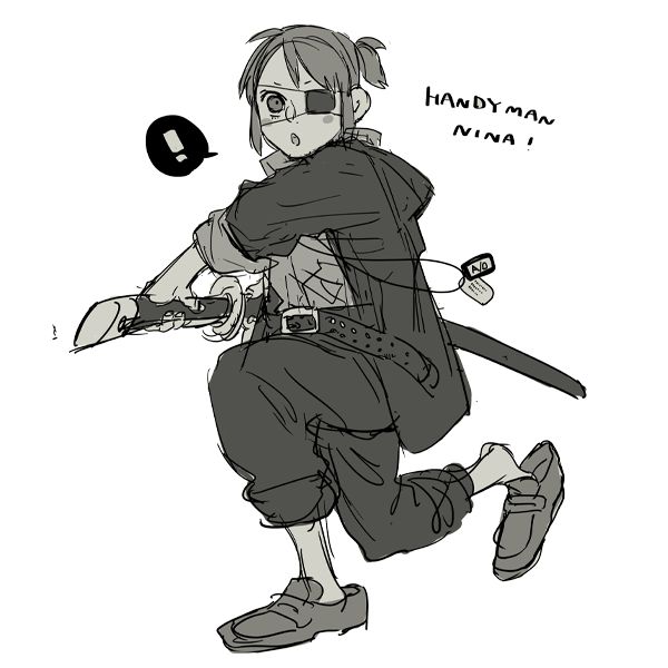 Kohske S Unused Rough Sketch 2 Benriya Nina Gangsta Anime Gangsta Anime Kohske S Unused Rough Sketch 2 Benriya Nina Gangsta Anime Gangsta Anime