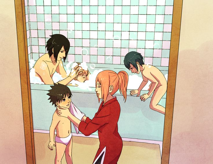 Girl after naruto sakura naked in bath