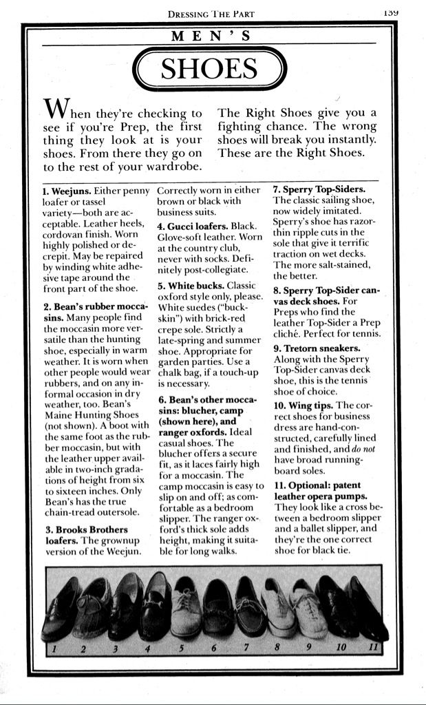 Preppy Handbook Mens Shoes Preppy Handbook Mens Shoes