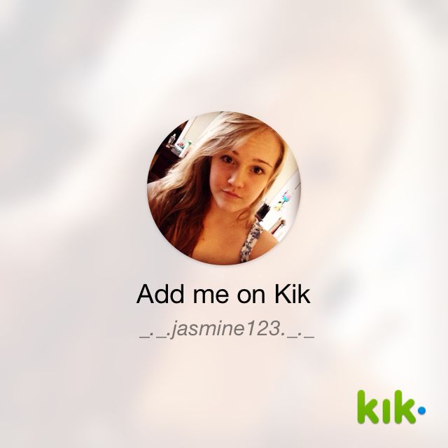Hot teens on kik