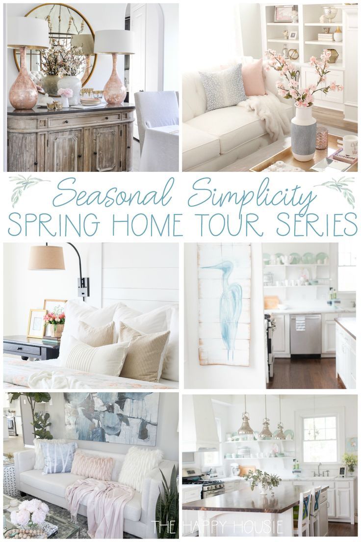 Seasonal Simplicity Home Tour Series Day Four Spring Decor Come Join The Seasonal Simplicity Home Tour Series Seasonalsimplicity Springhomedeecor Homedecor Thehyhousie