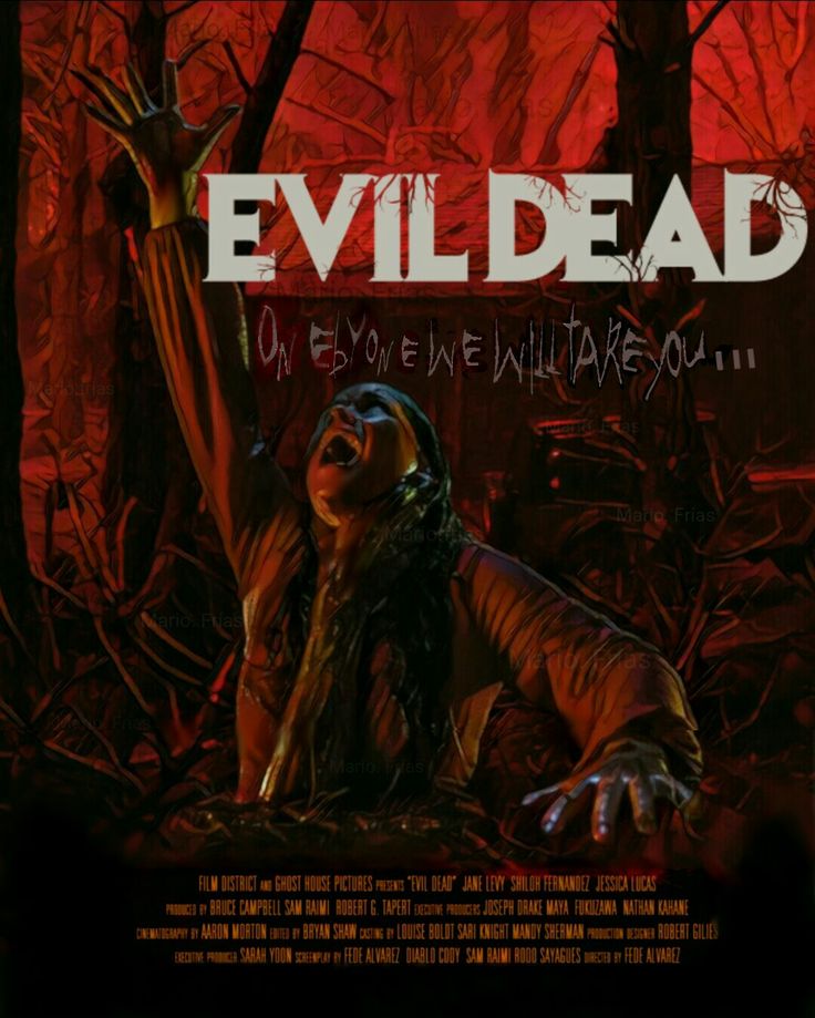 Evil Dead 2013 Horror Movie Fan Made Edit Mariofrias Horror Posters American Horror Story