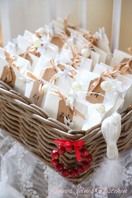 5 DIY Adventskalender + 25 Ideen für die Befüllung 5 DIY Adventskalender + 25 Ideen für die Befüllung