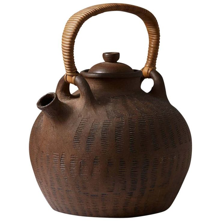 Teapot Designed by Signe Persson Melin Sweden 1950s Teapot Designed by Signe Persson Melin Sweden 1950s