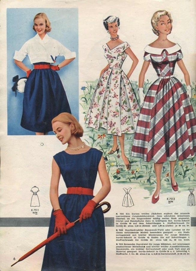 Four Positively Lovely 1950s Springtime Looks Vintage Dresses Separates Four Positively Lovely 1950s Springtime Looks Vintage Dresses Separates