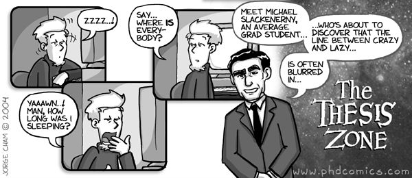 Thesis outline phd comics