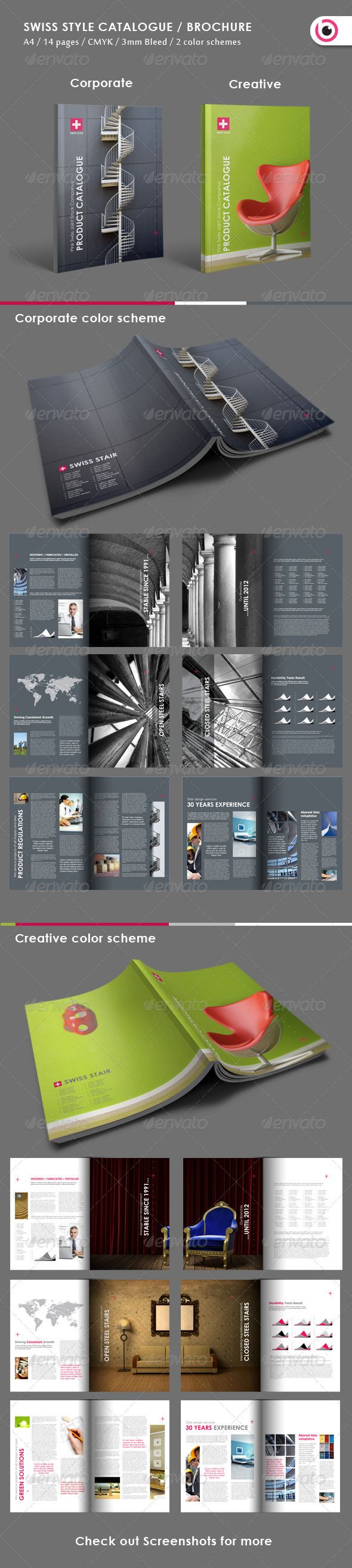 catalogue template free