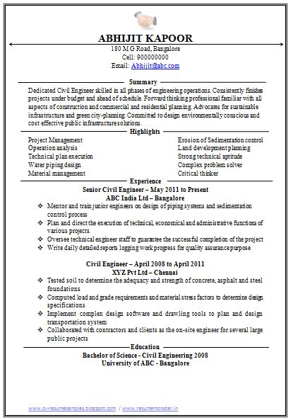 professional curriculum vitae resume template for all job seekers 1 page cv template word
