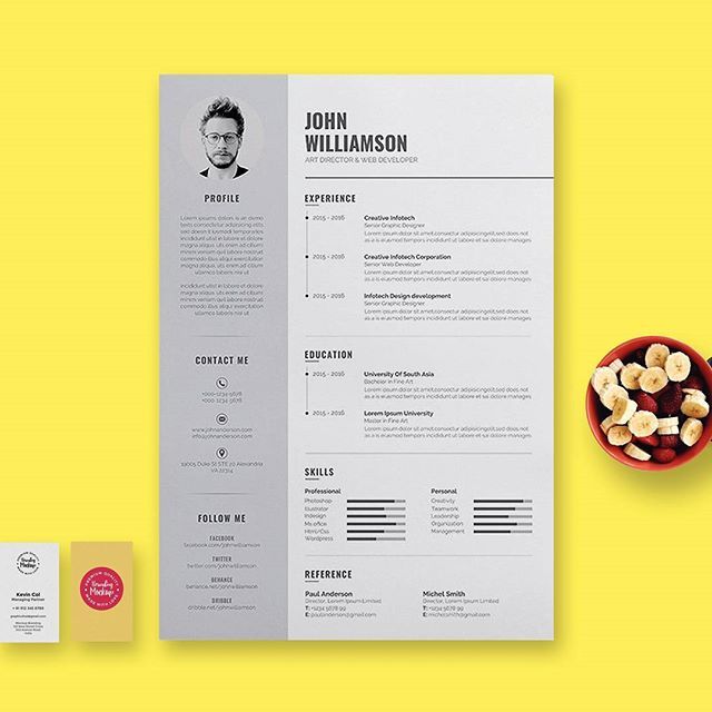 11 best Creative resumes on Instagram images on Pinterest Creative