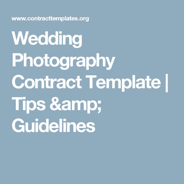 The 25+ best Wedding photography contract ideas on Pinterest - wedding photography contract template The 25+ best Wedding photography contract ideas on Pinterest - wedding photography contract template