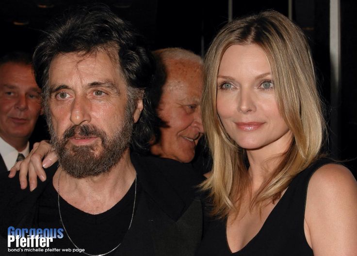 Michelle Pfeiffer and Al Pacino