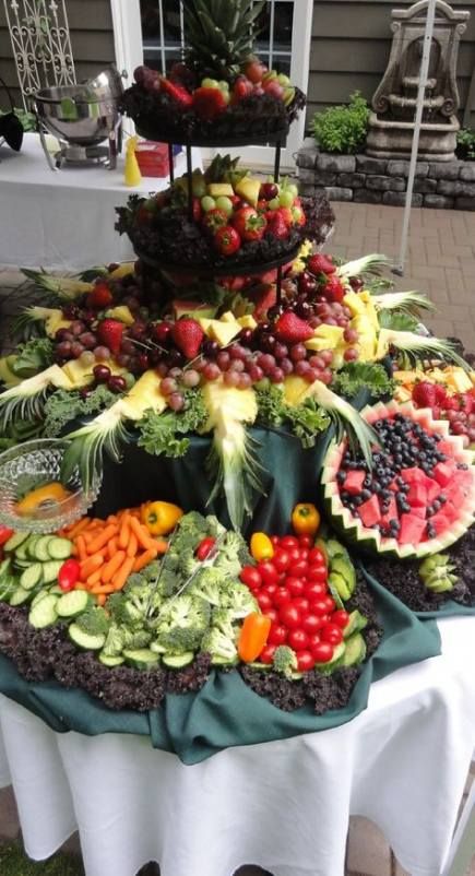 Best Fruit Table Wedding Receptions Food Ideas 15 Ideas | Fruit display