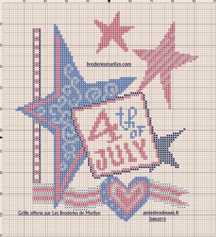 279 best American Patriotic Cross Stitch Freebies images ...
