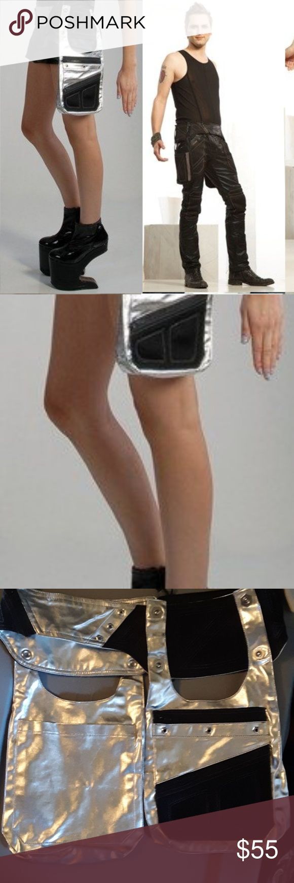 Lip Service Technocracy Unisex Toolbelt Cyber Goth MSRP: $69.00 LIP SERVICE Te...