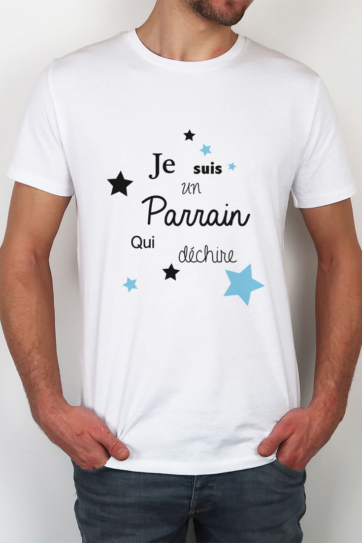 T Shirt Parrain Qui Déchire Parrain T Shirt Déchirer