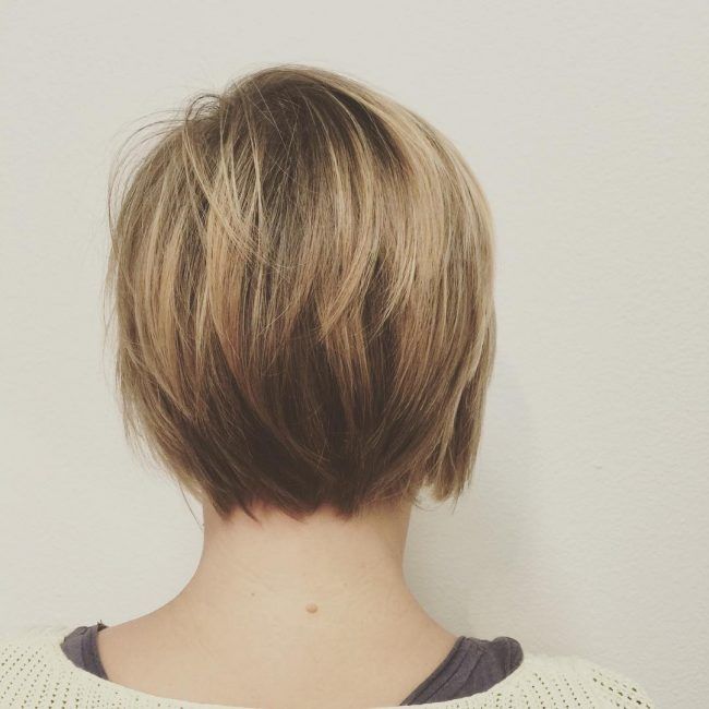 Short Blunt Layered Haircuts