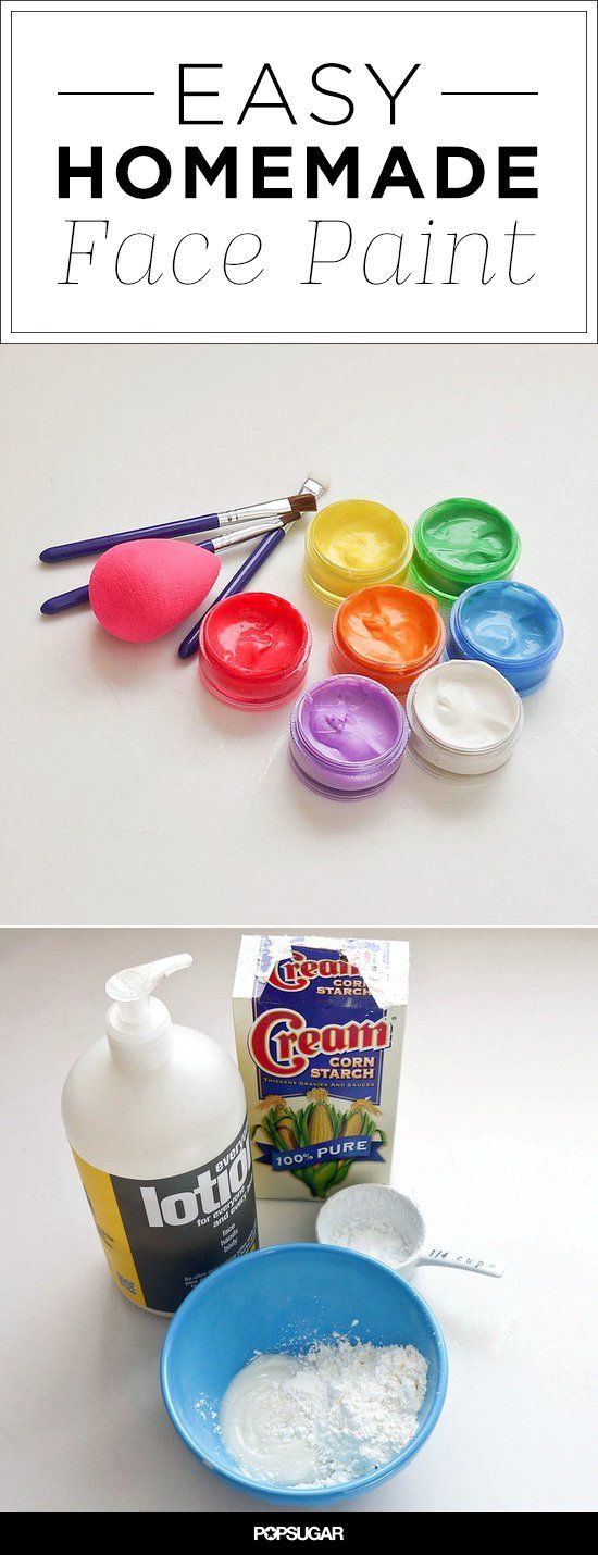 25 Unique Diy Face Paint Ideas On Washable How Seriously Easy Homemade Face Paint